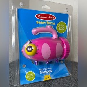 Melissa & Doug Sunny Patch Giddy Buggy Flashlight Pink Brand New!